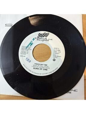 Suns of One - Freedom Time 45rpm VG+ R17